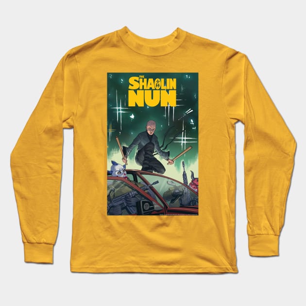 Issue 3 Cover Long Sleeve T-Shirt by Shaolin Nun